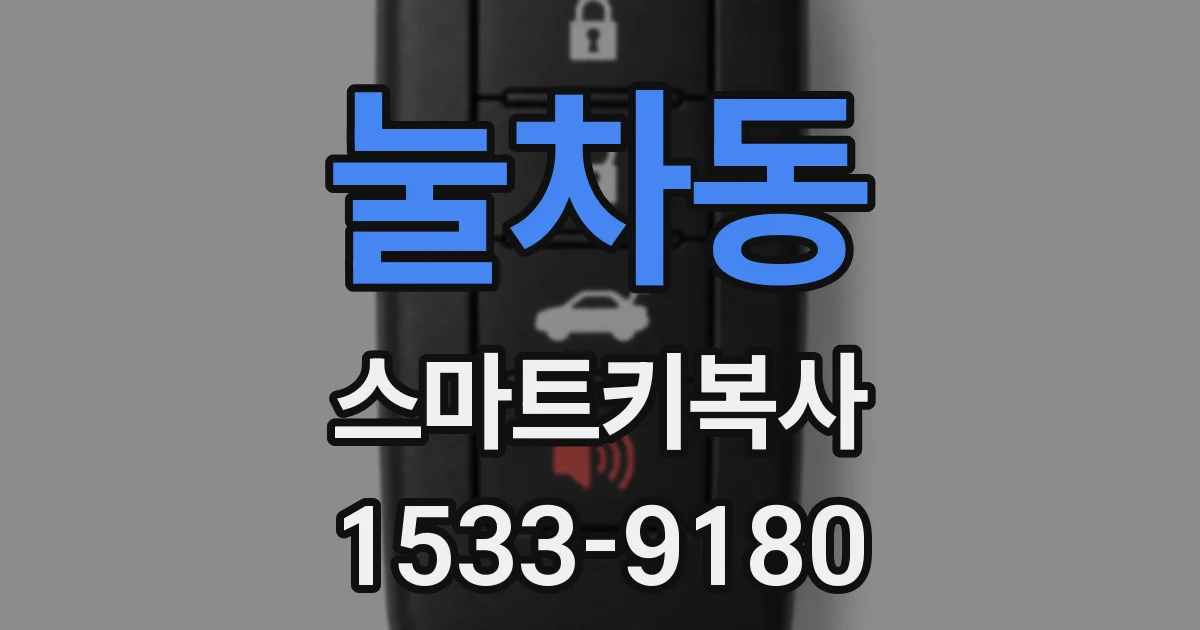 눌차동 스마트키복사