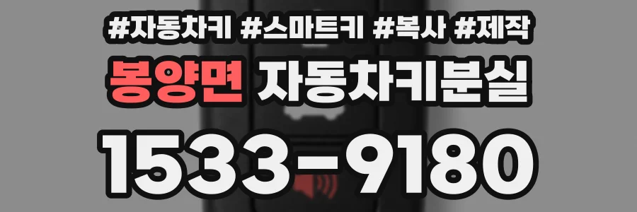 봉양면 자동차키분실