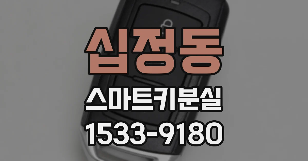 십정동 스마트키분실
