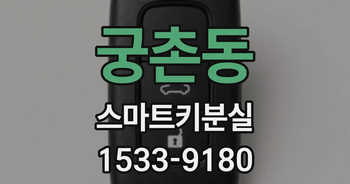 궁촌동 스마트키분실