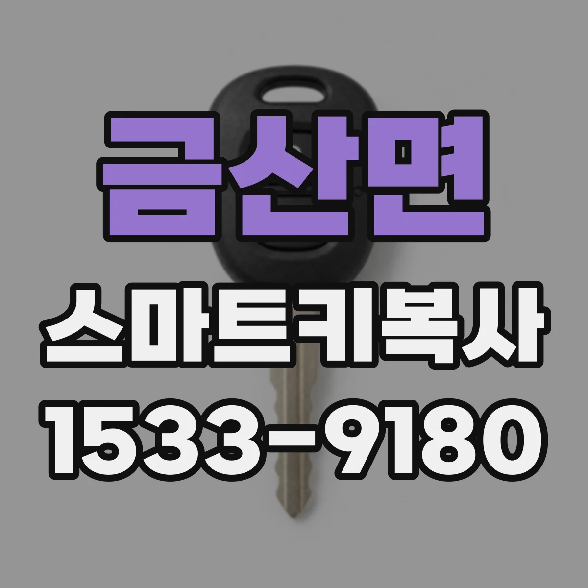 금산면 스마트키복사