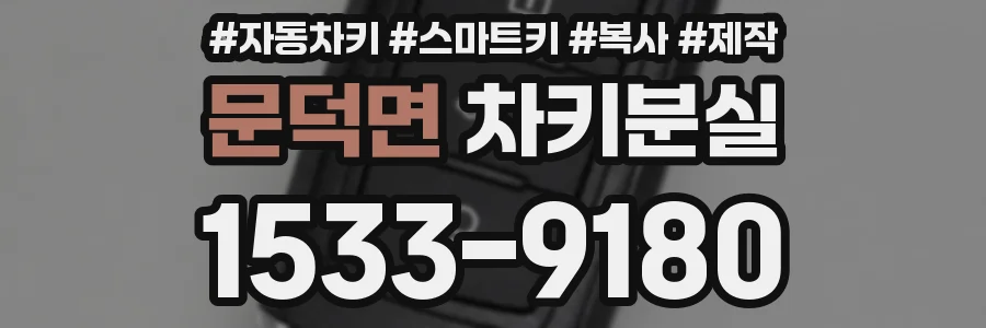 문덕면 차키분실