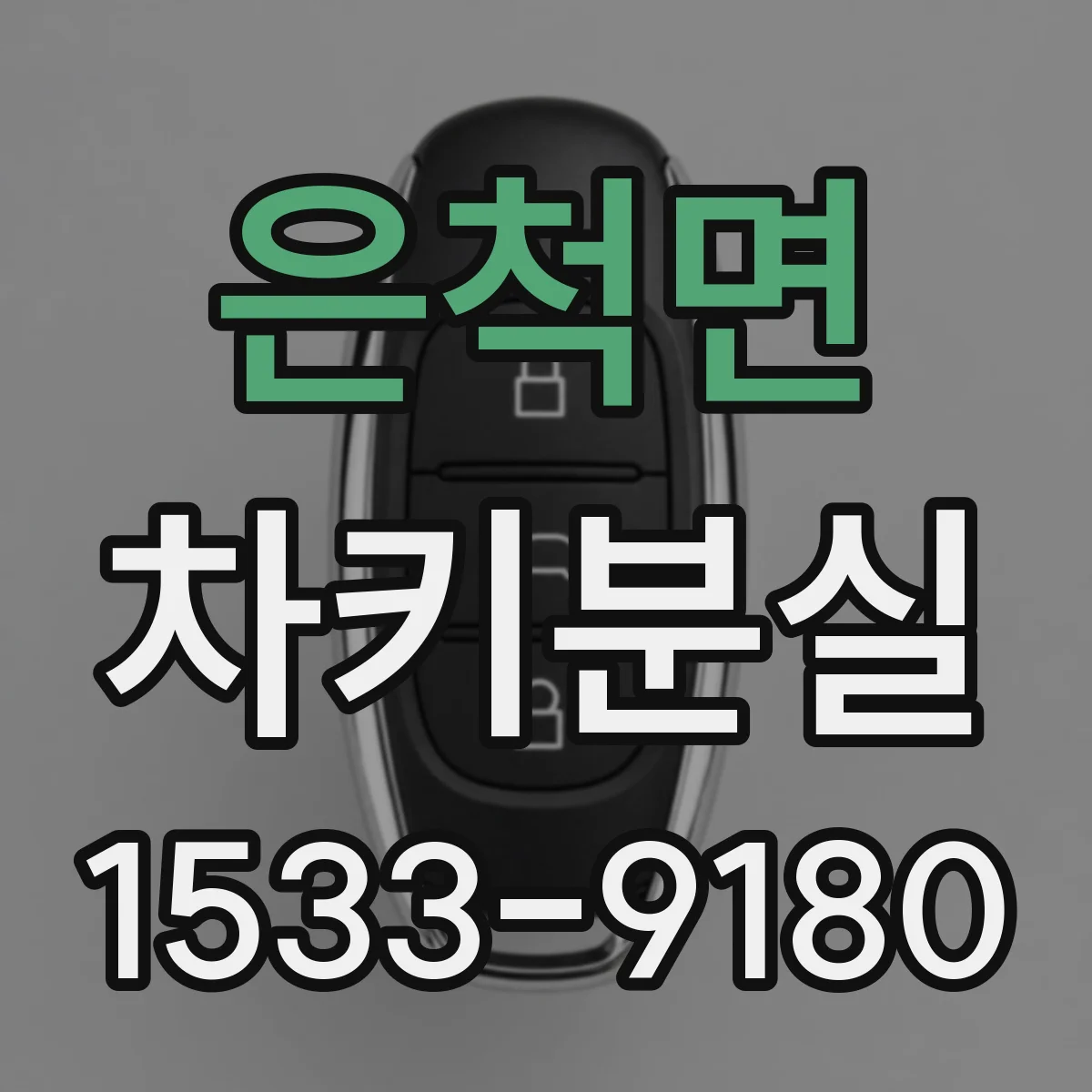 은척면 차키분실