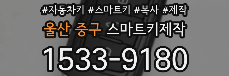 울산 중구 스마트키제작