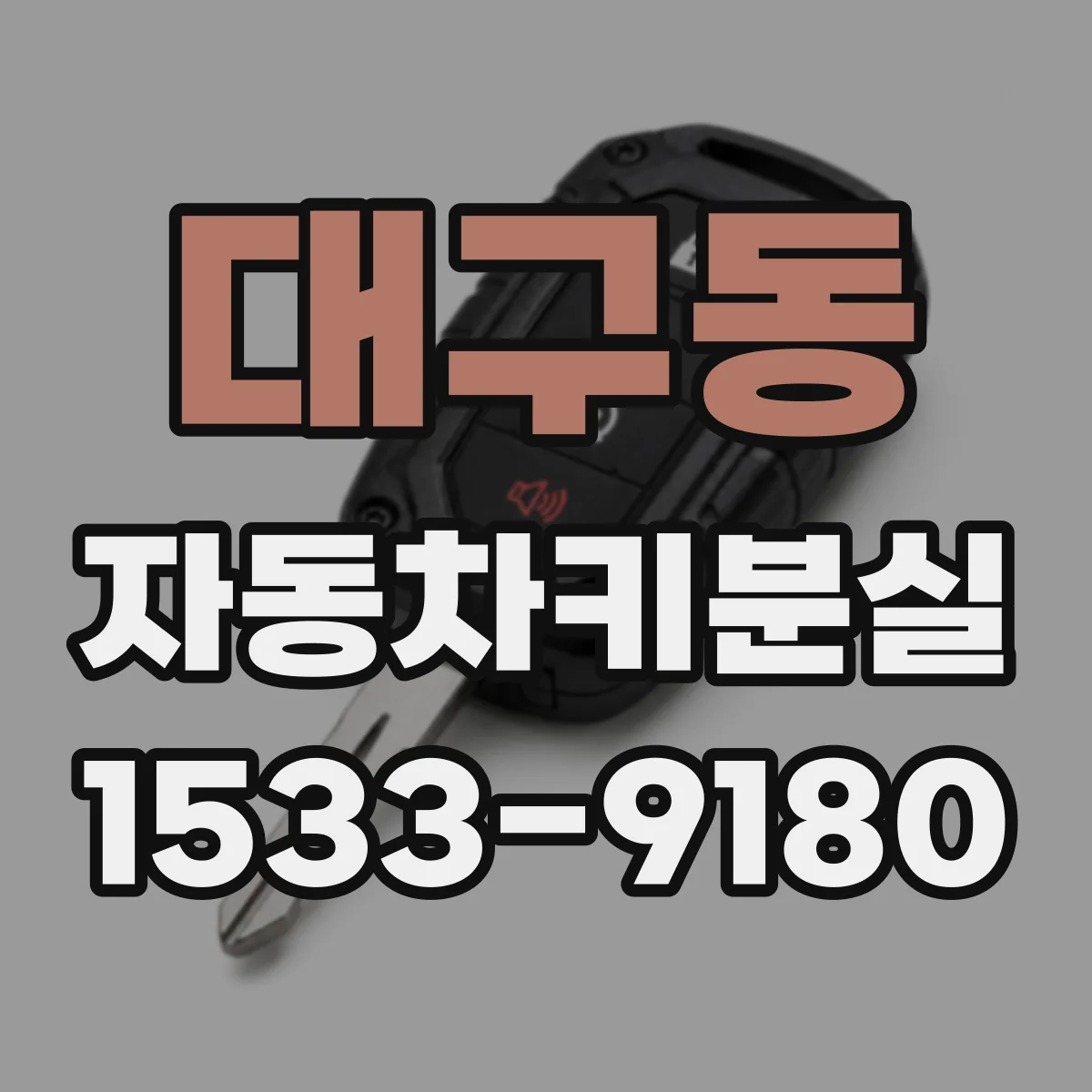 대구동 자동차키분실