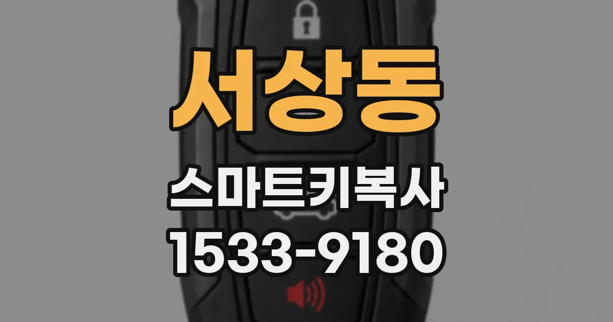 서상동 스마트키복사
