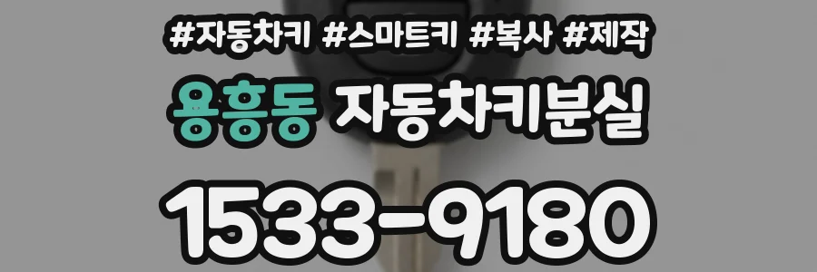 용흥동 자동차키분실