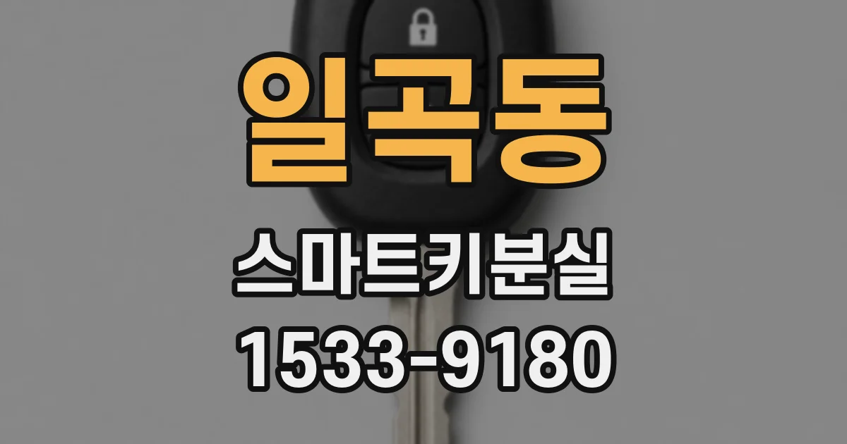 일곡동 스마트키분실