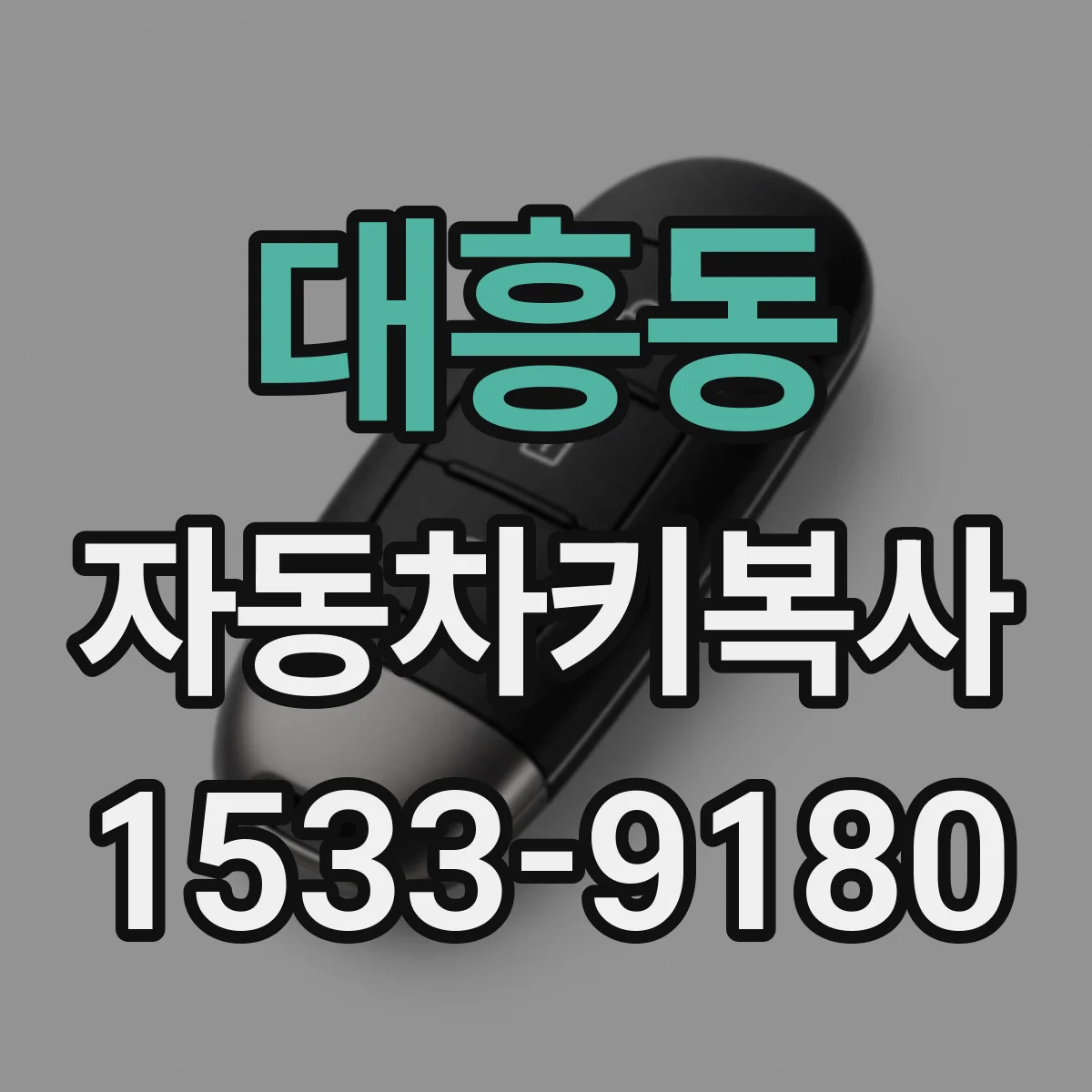 대흥동 자동차키복사