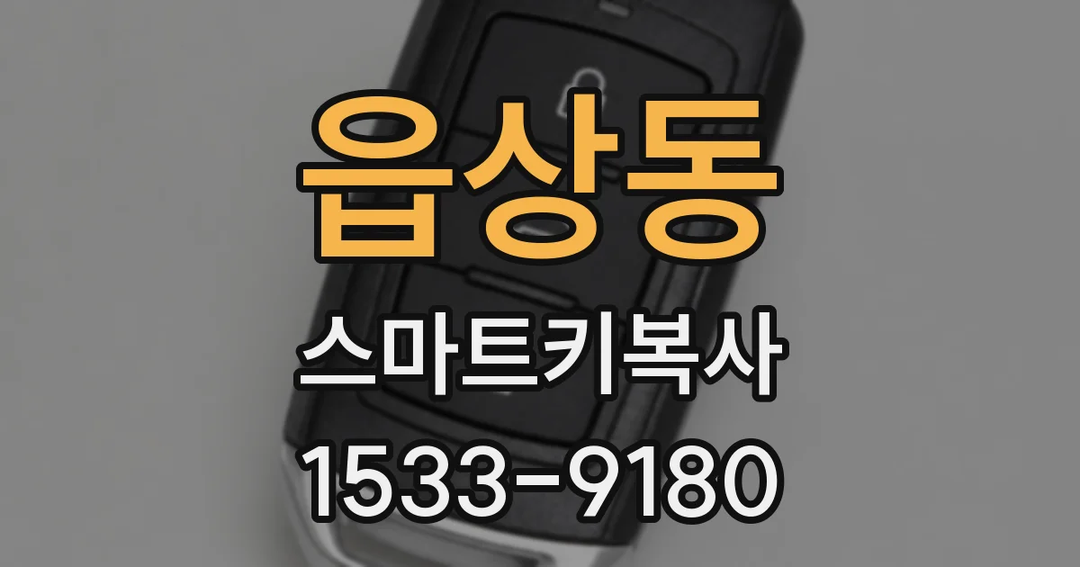 읍상동 스마트키복사