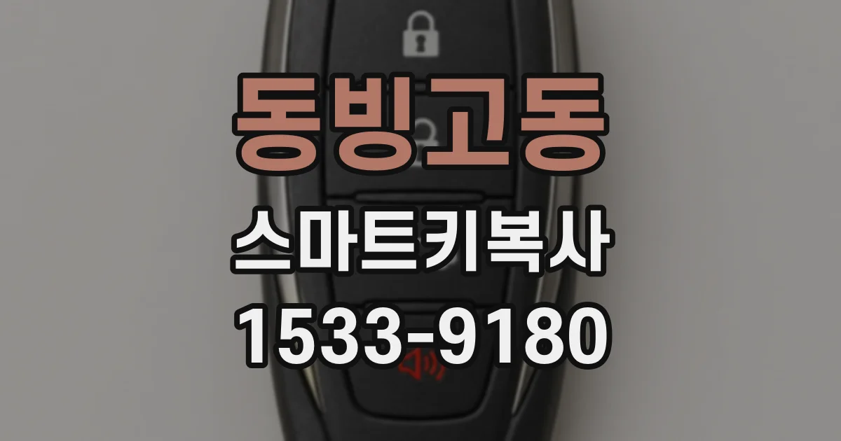 동빙고동 스마트키복사