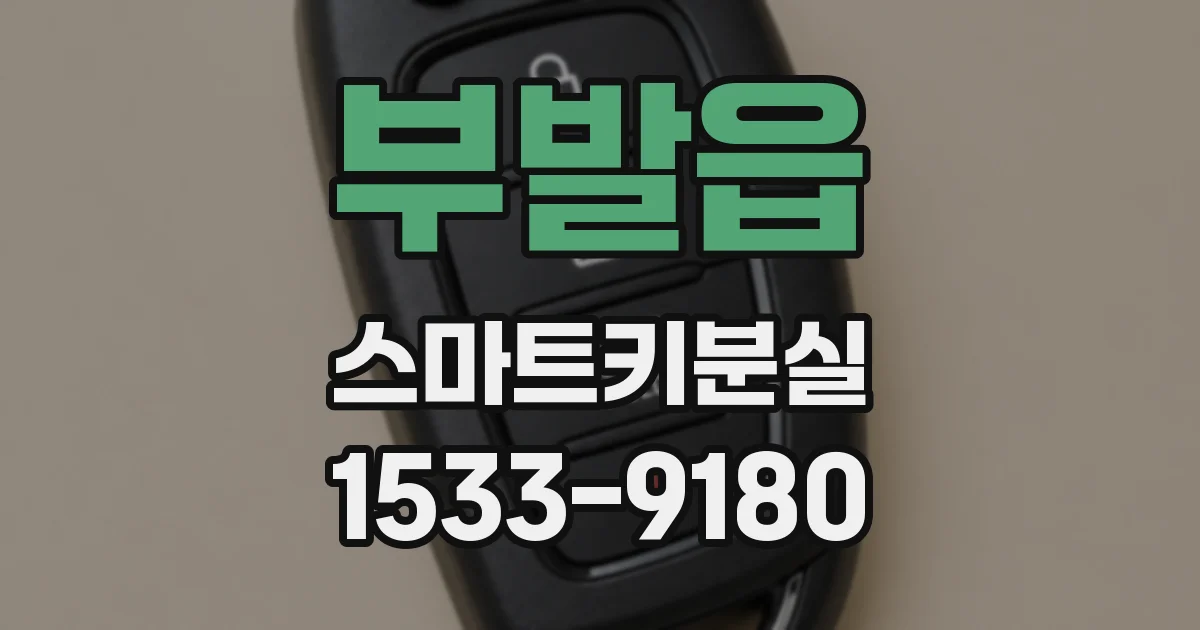 부발읍 스마트키분실