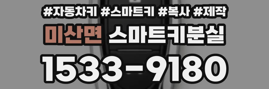 미산면 스마트키분실