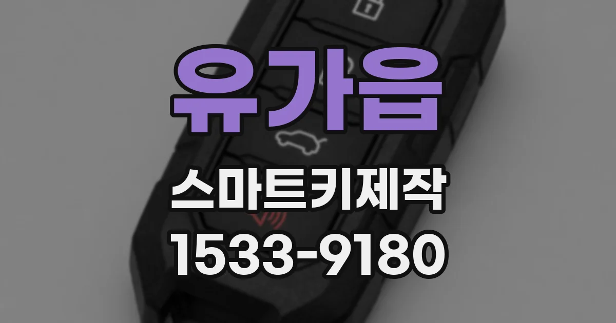 유가읍 스마트키제작