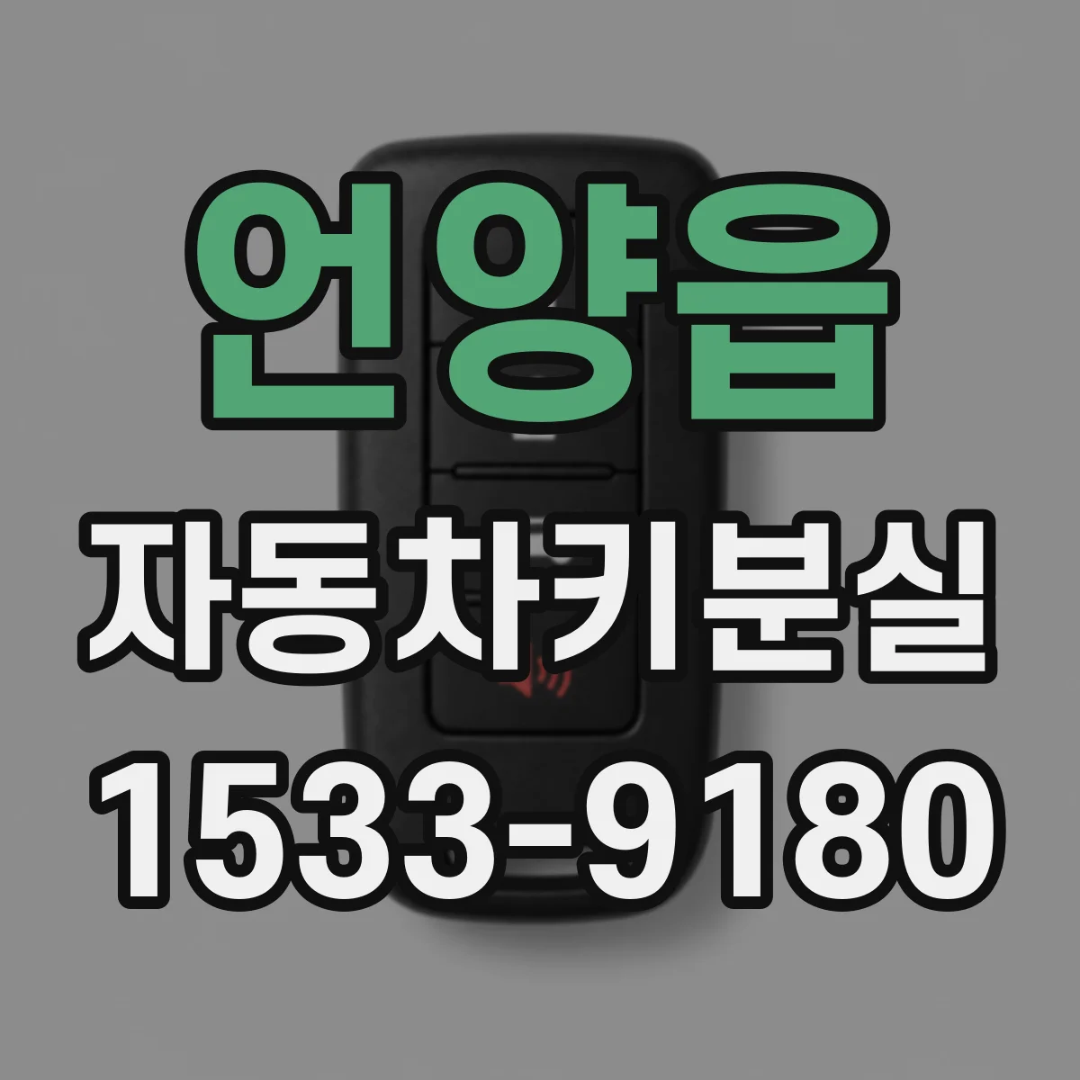 언양읍 자동차키분실