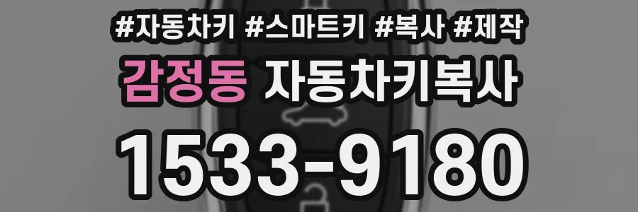 감정동 자동차키복사