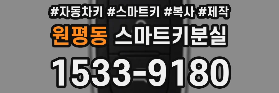 원평동 스마트키분실