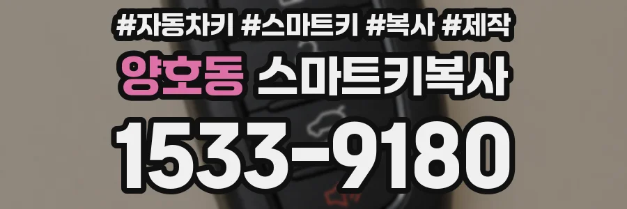 양호동 스마트키복사