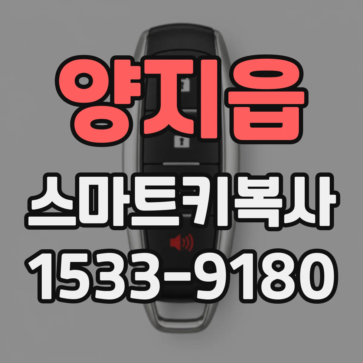 양지읍 스마트키복사