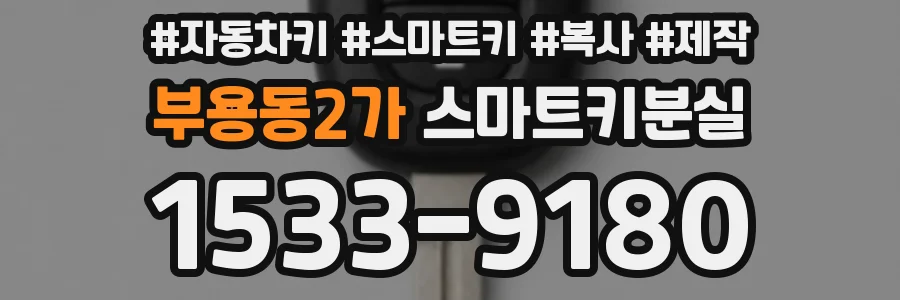 부용동2가 스마트키분실