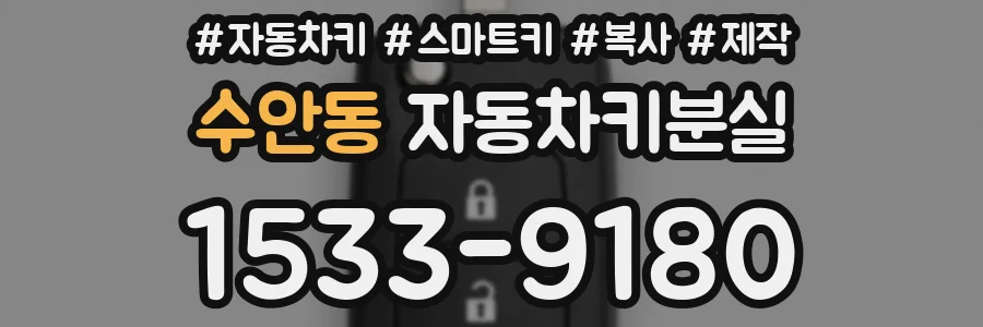 수안동 자동차키분실