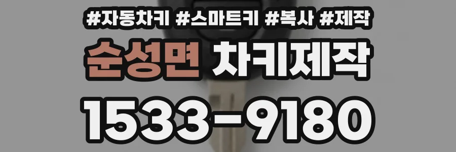 순성면 차키제작