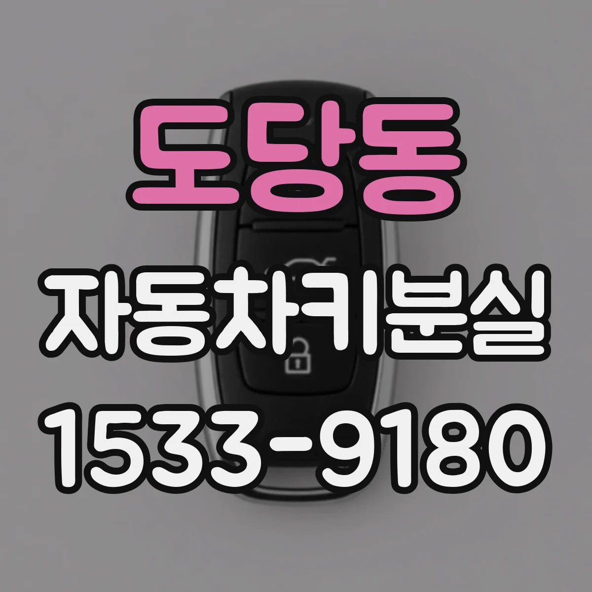 도당동 자동차키분실