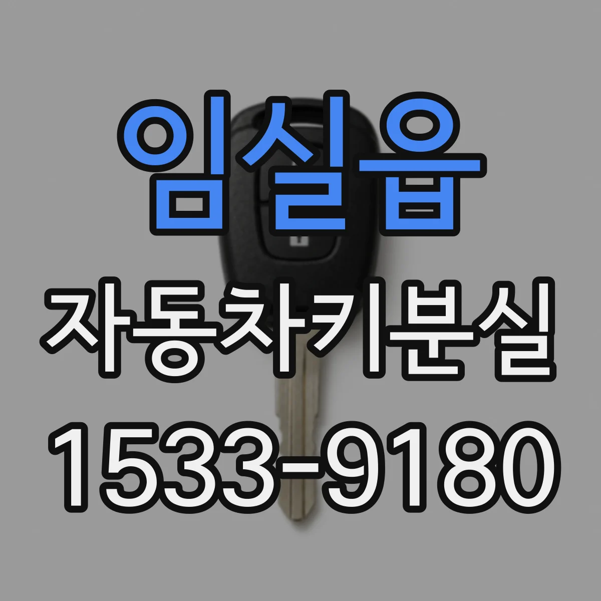 임실읍 자동차키분실