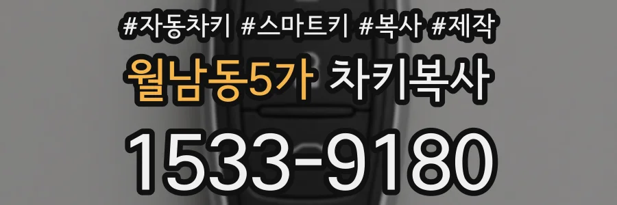 월남동5가 차키복사