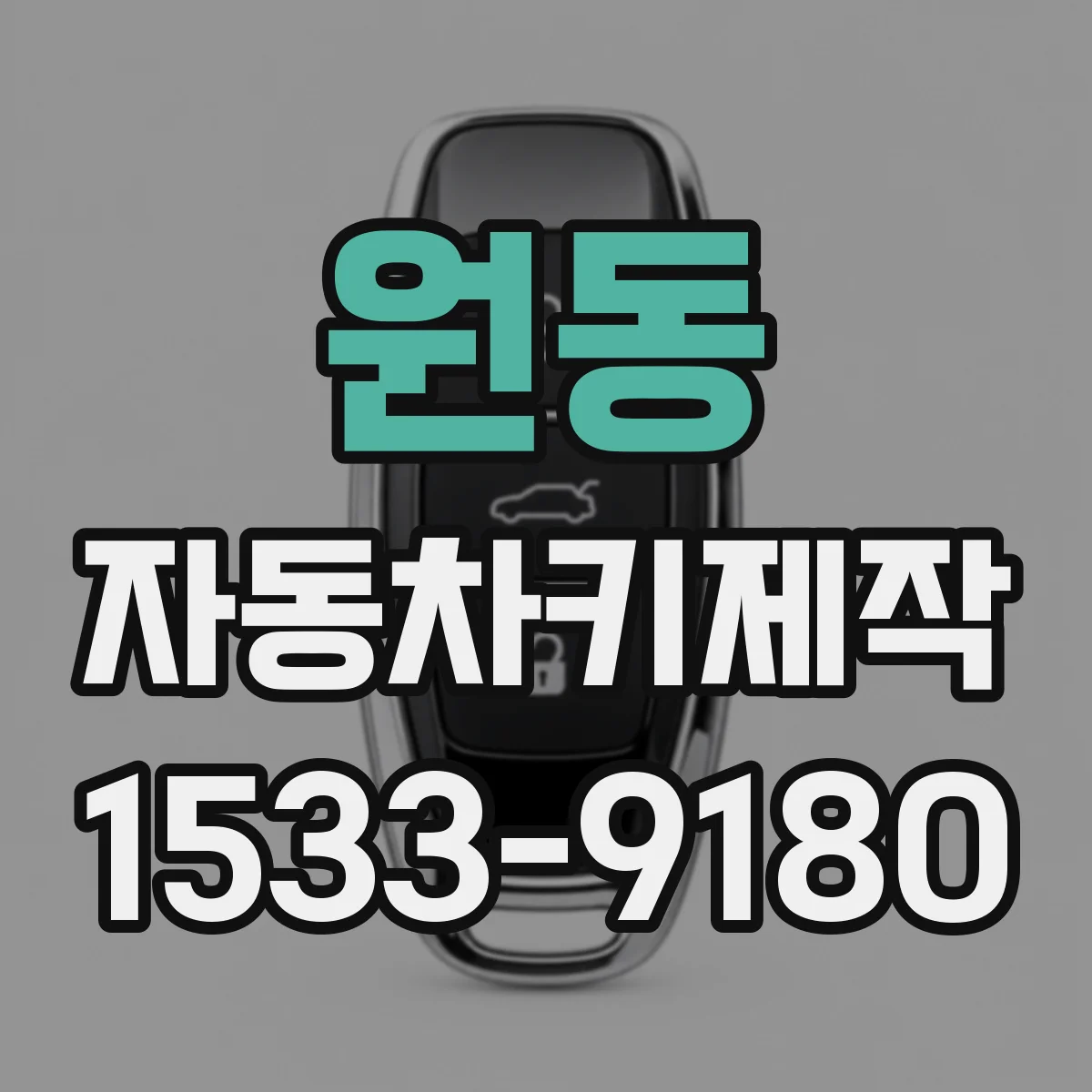 원동 자동차키제작