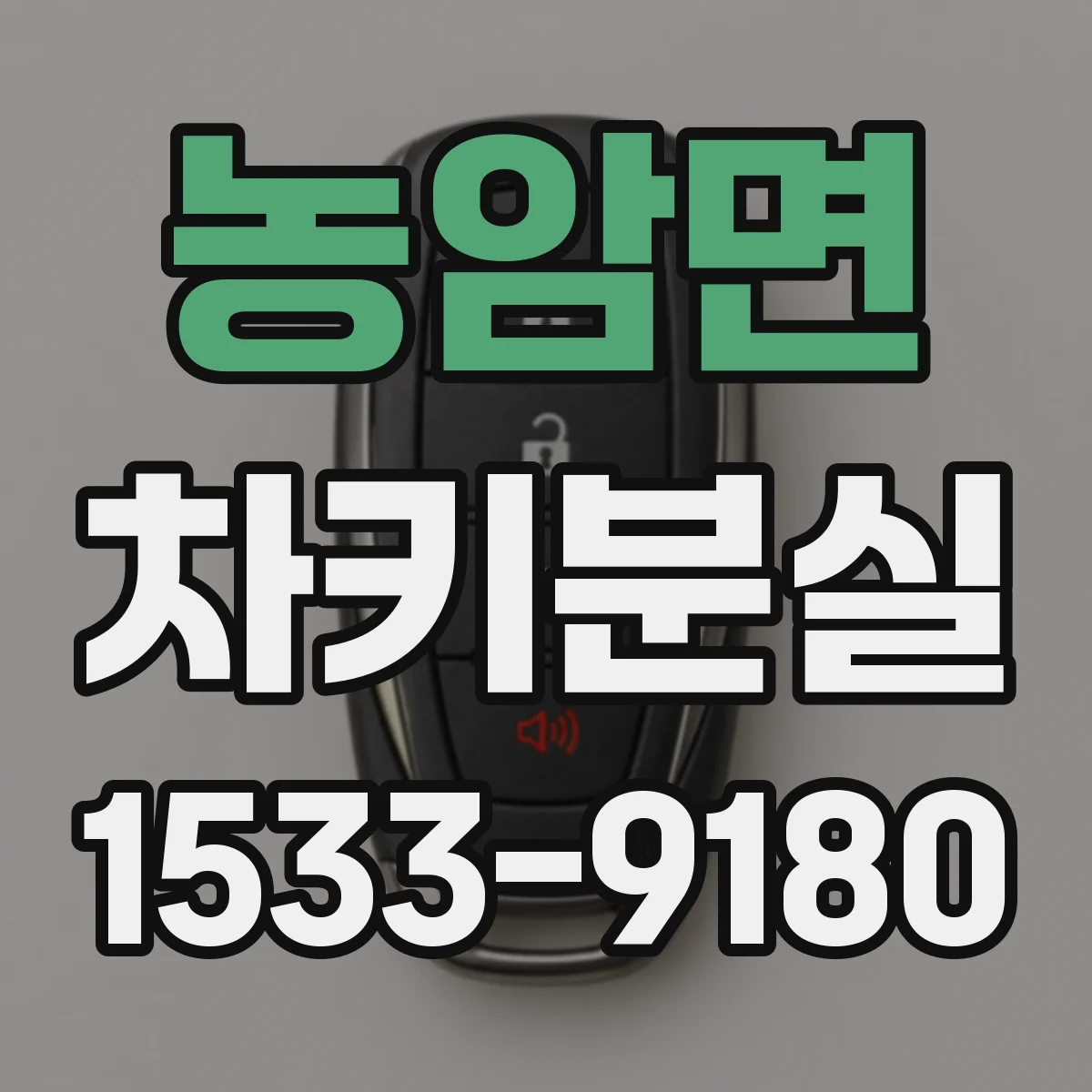 농암면 차키분실