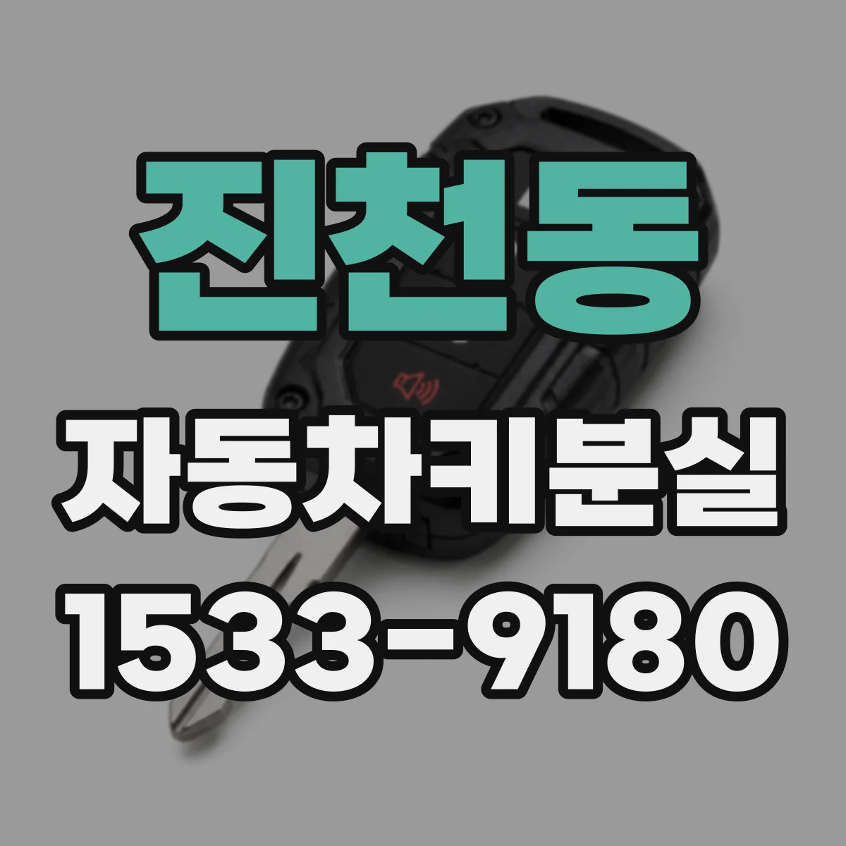 진천동 자동차키분실