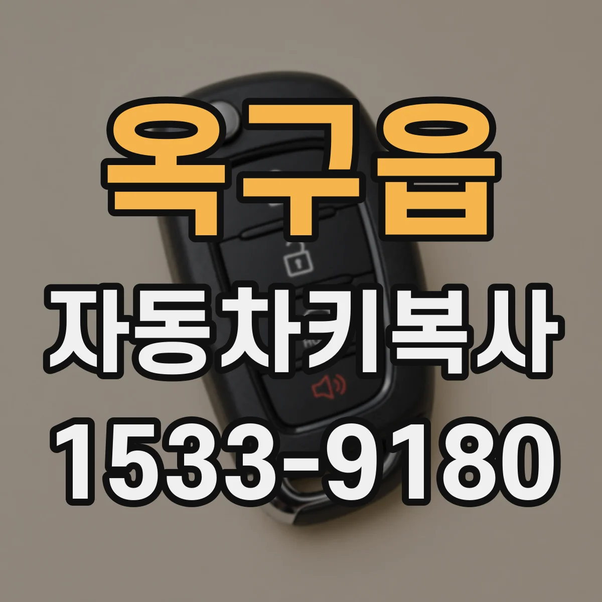 옥구읍 자동차키복사