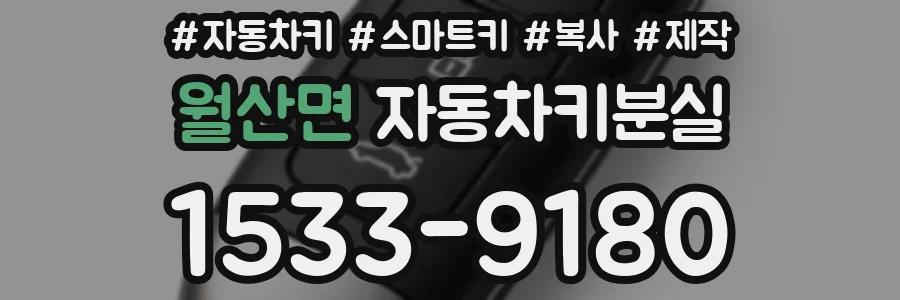 월산면 자동차키분실
