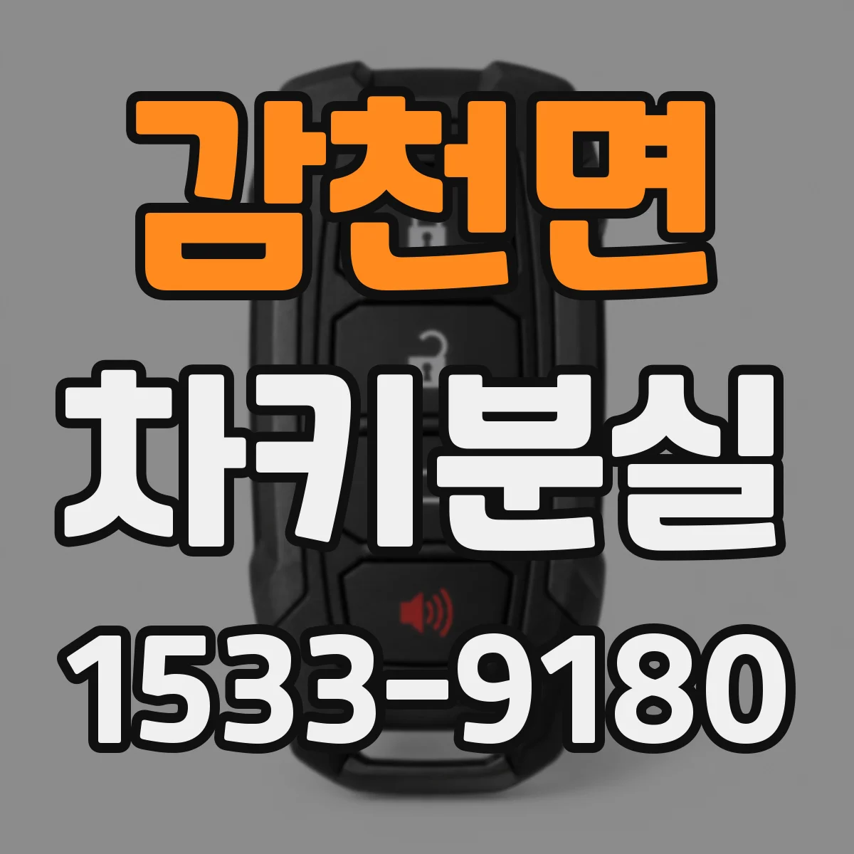 감천면 차키분실