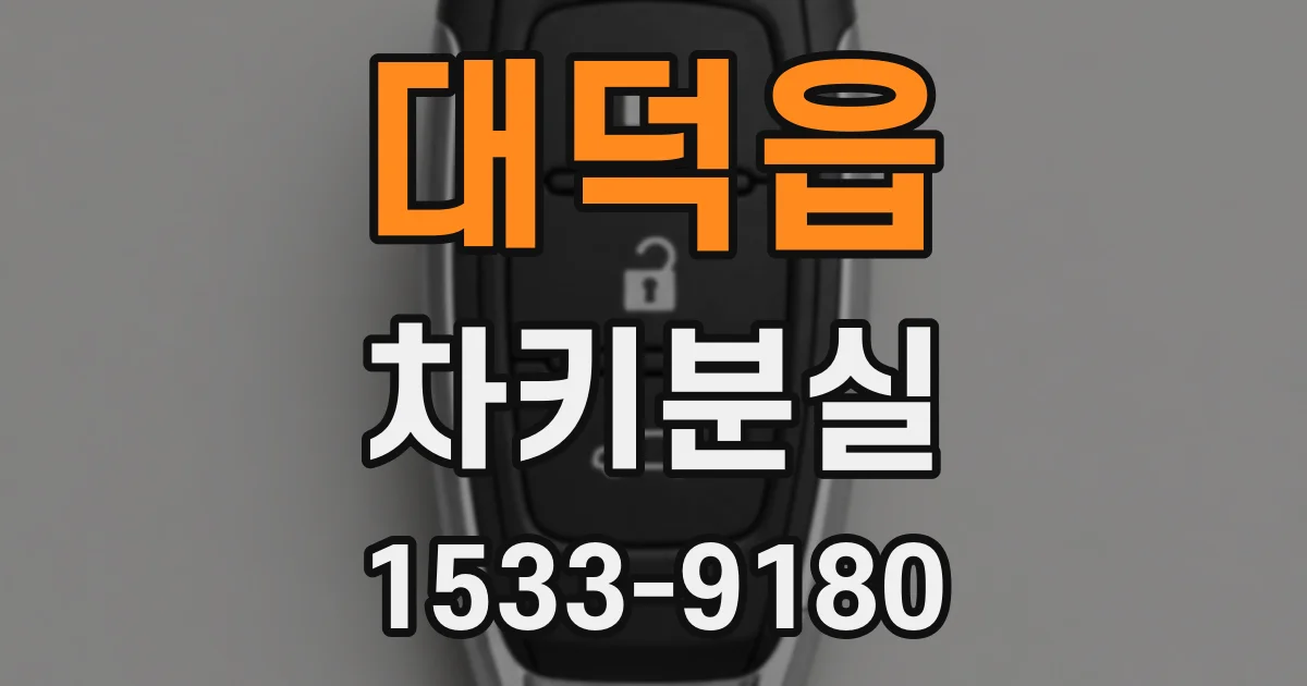 대덕읍 차키분실