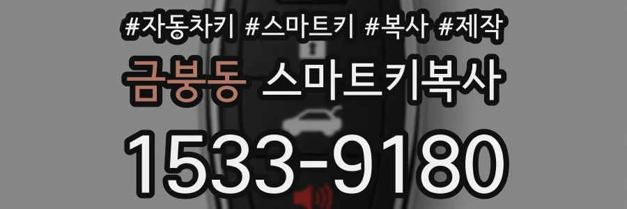 금붕동 스마트키복사