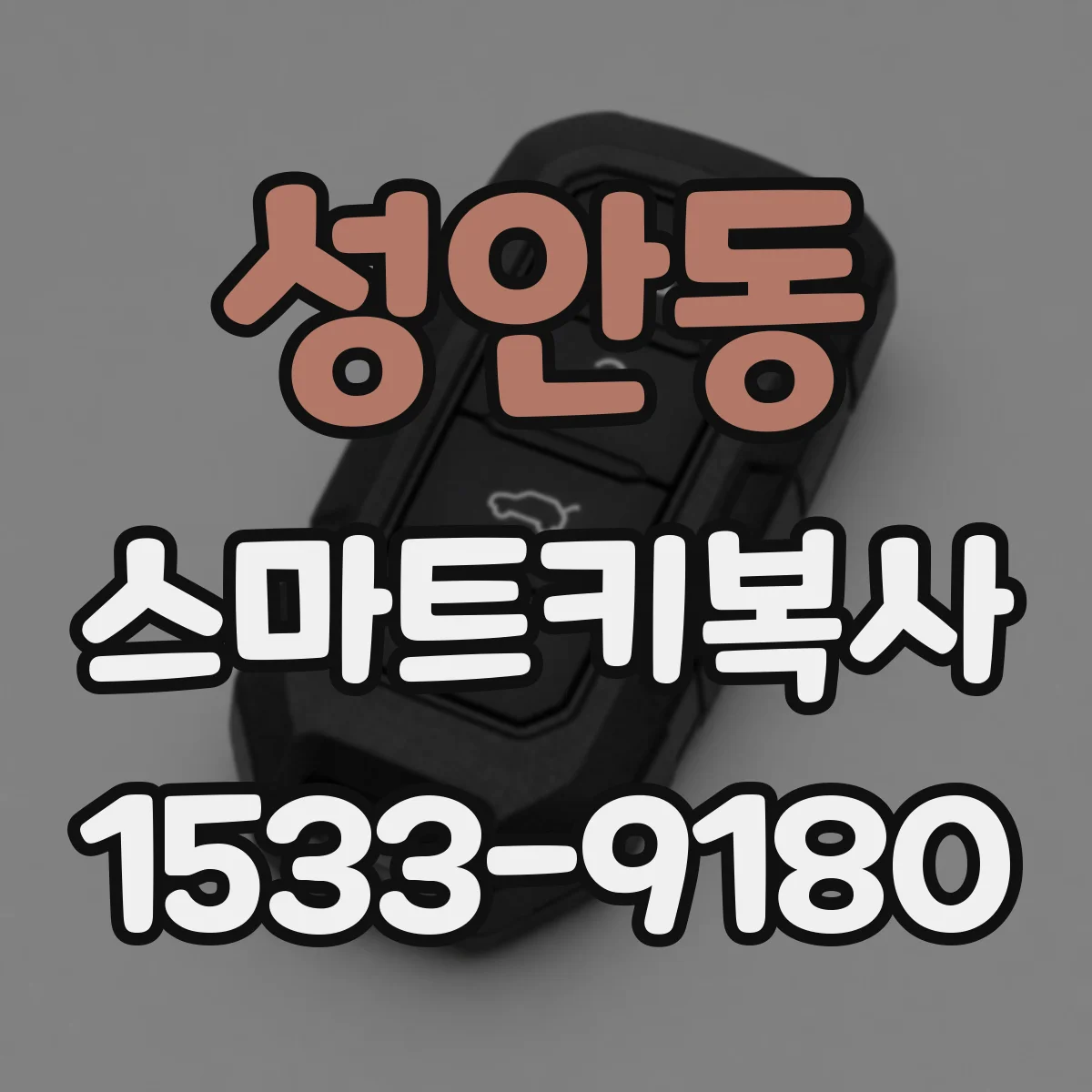 성안동 스마트키복사