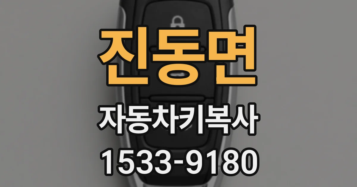 진동면 자동차키복사