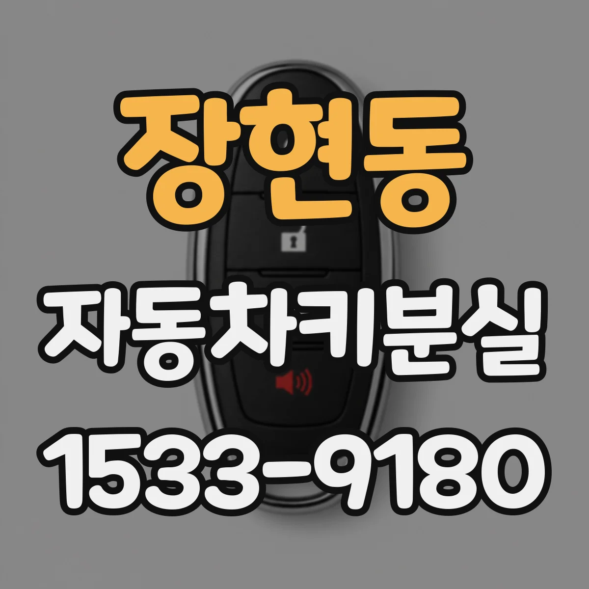 장현동 자동차키분실