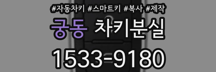궁동 차키분실
