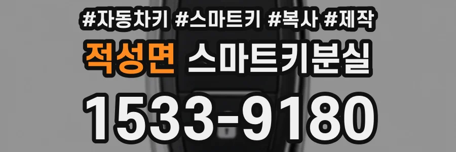 적성면 스마트키분실