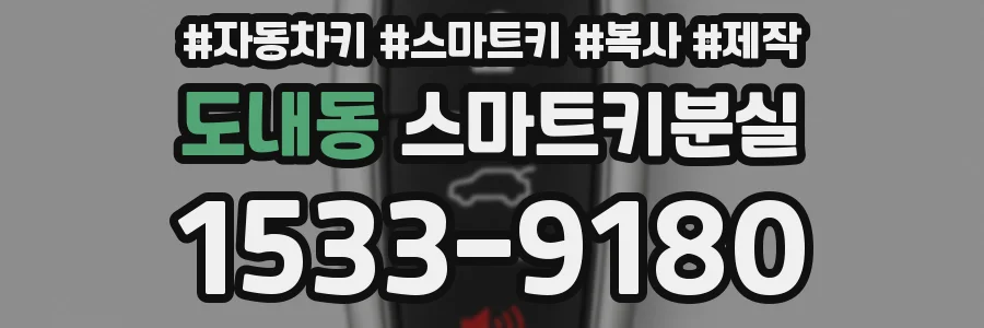 도내동 스마트키분실