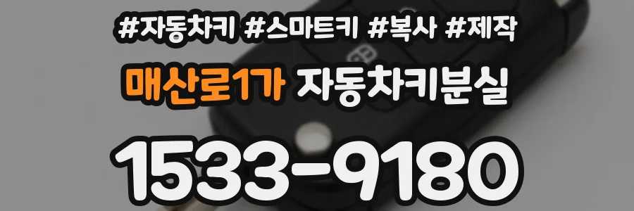 매산로1가 자동차키분실