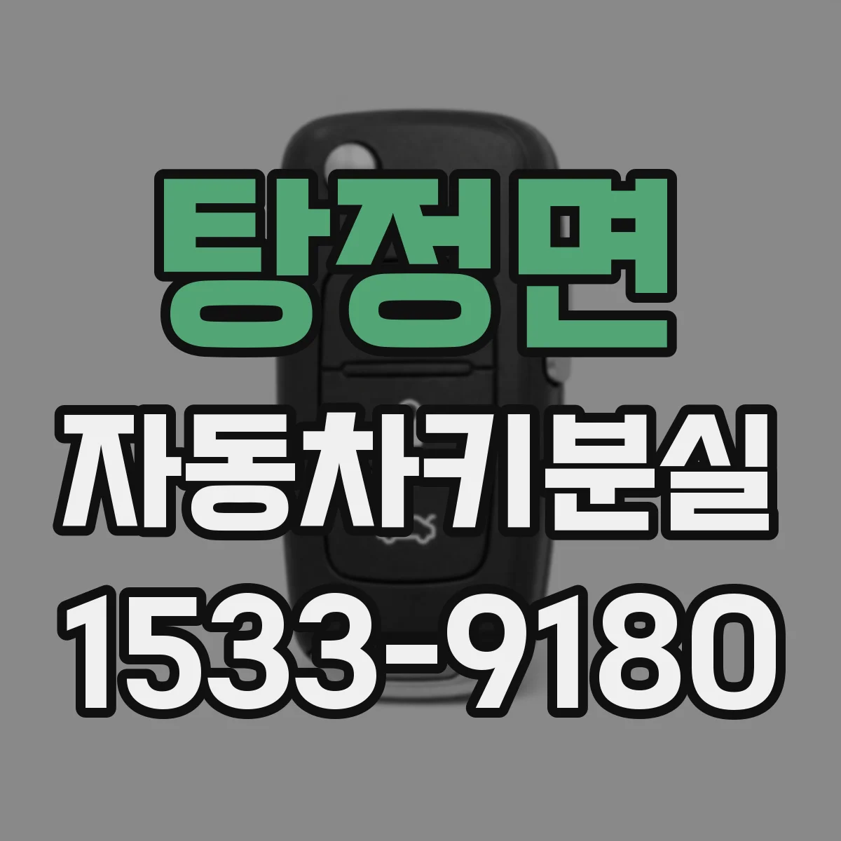 탕정면 자동차키분실