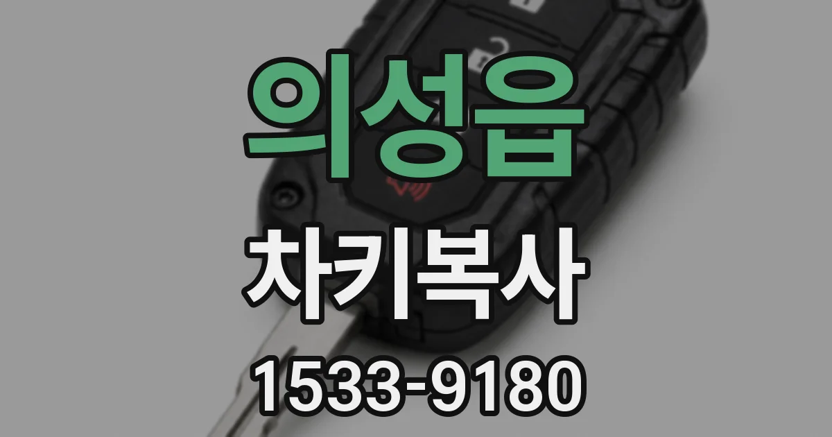 의성읍 차키복사