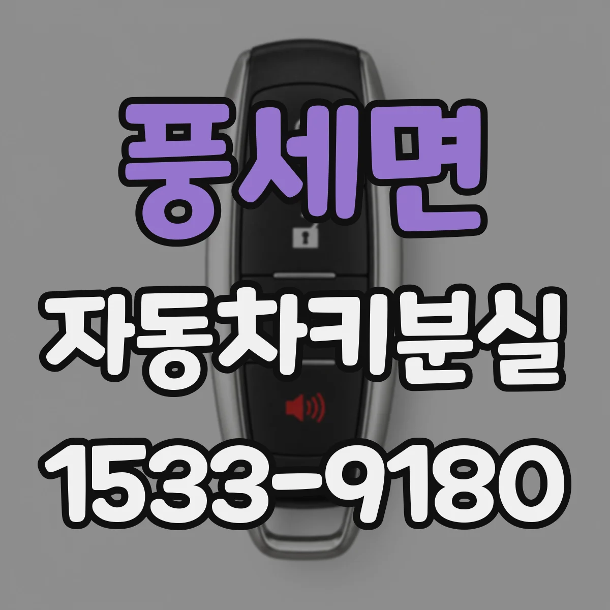 풍세면 자동차키분실