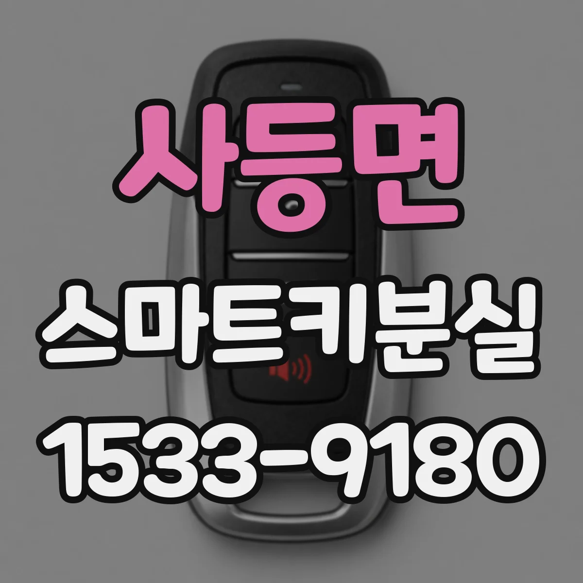 사등면 스마트키분실