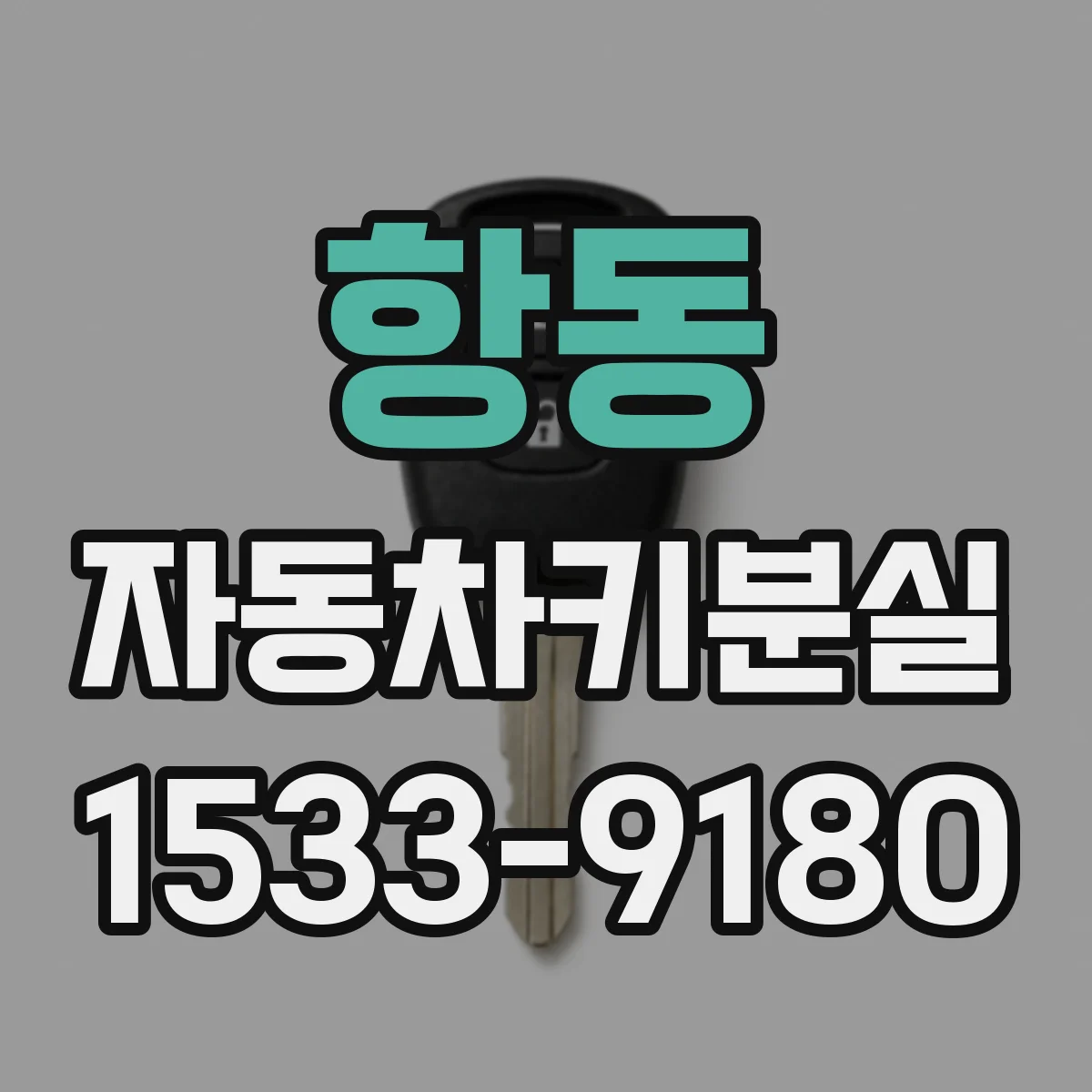 항동 자동차키분실
