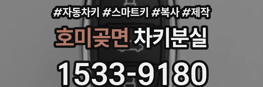 호미곶면 차키분실